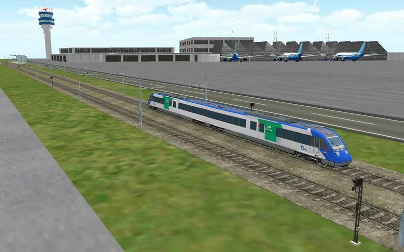 Изображение игры: Train Sim