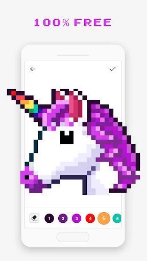 Изображение игры: Pixel Art Book - Color by Number Free Games