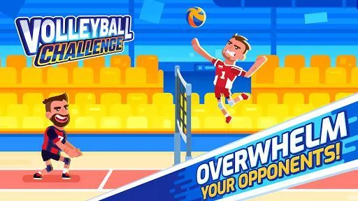 Изображение игры: Volleyball Challenge - volleyball game