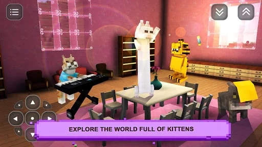 Изображение игры: Cat Pet Shop: Girl Craft Story