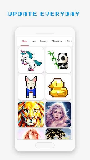 Изображение игры: Pixel Art Book - Color by Number Free Games