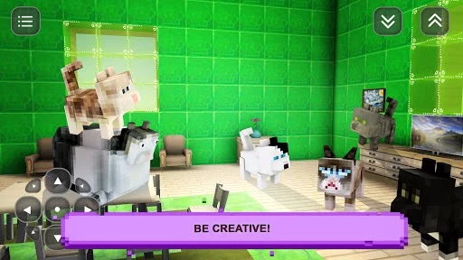 Изображение игры: Cat Pet Shop: Girl Craft Story