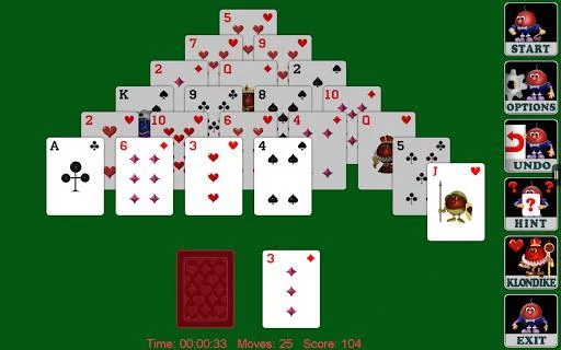 Изображение игры: Pyramid Solitaire (Full)