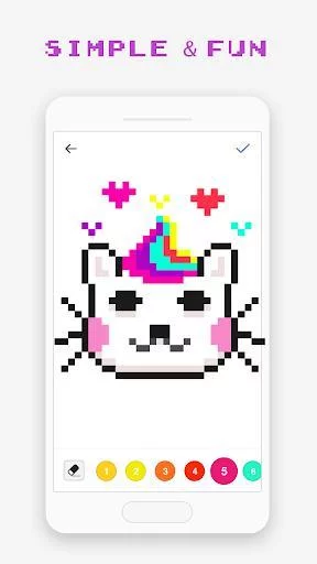 Изображение игры: Pixel Art Book - Color by Number Free Games