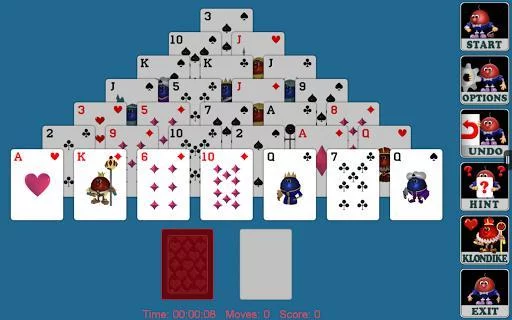 Изображение игры: Pyramid Solitaire (Full)