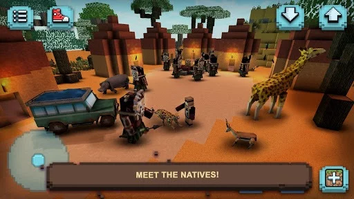 Изображение игры: Savanna Safari Craft: Animals