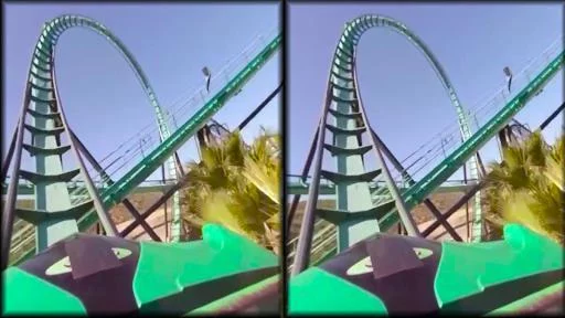 Изображение игры: VR Thrills: Roller Coaster 360 (Google Cardboard)