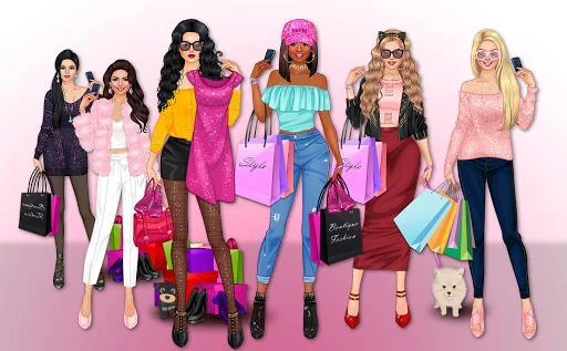 Изображение игры: Rich Girl Crazy Shopping - Fashion Game