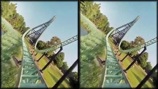 Изображение игры: VR Thrills: Roller Coaster 360 (Google Cardboard)