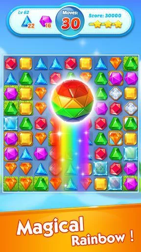 Изображение игры: Jewel Crush - Jewels & Gems Match 3 Legend