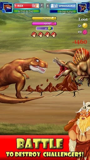 Изображение игры: DINO WORLD - Jurassic dinosaur game