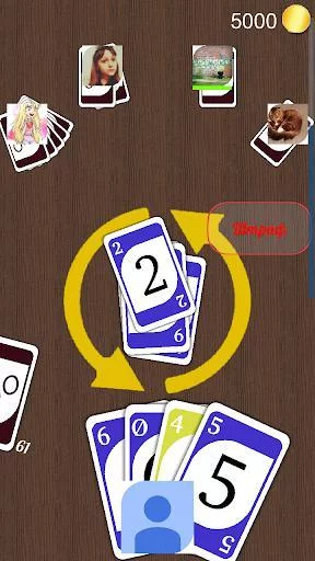 Изображение игры: One online (Crazy Eights)