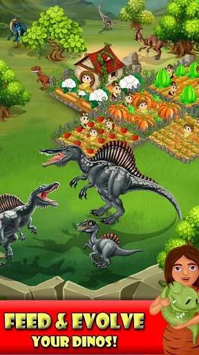Изображение игры: DINO WORLD - Jurassic dinosaur game
