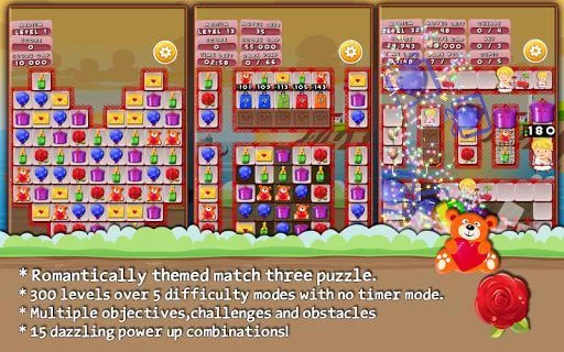 Изображение игры: Love Drops - Match three