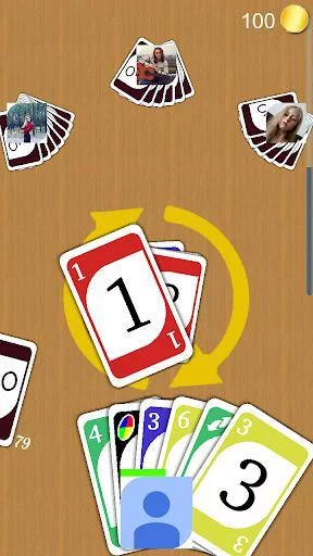 Изображение игры: One online (Crazy Eights)