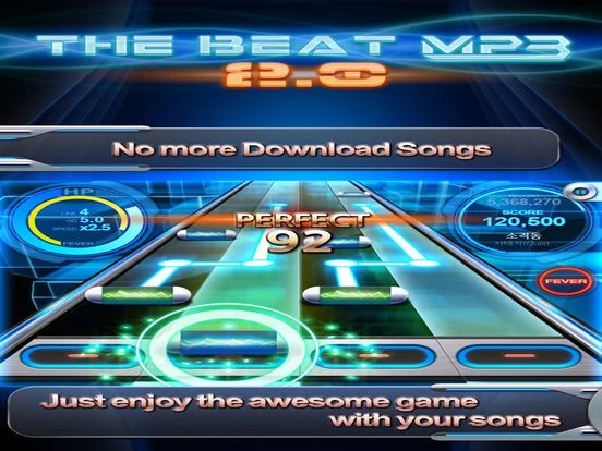 Изображение игры: BEAT MP3 2.0 - Rhythm Game