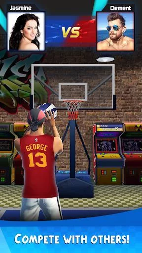 Изображение игры: Basketball Tournament - Free Throw Game