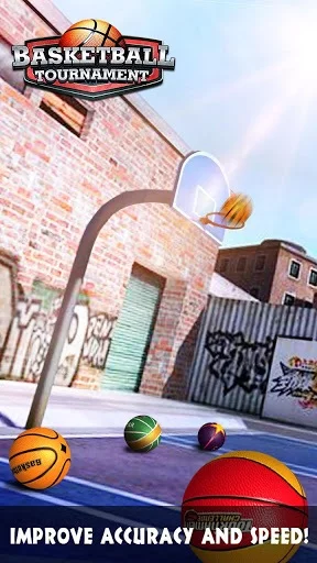 Изображение игры: Basketball Tournament - Free Throw Game