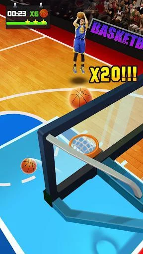 Изображение игры: Basketball Tournament - Free Throw Game