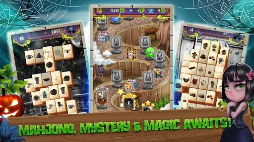 Изображение игры: Mahjong Solitaire: Mystery Mansion