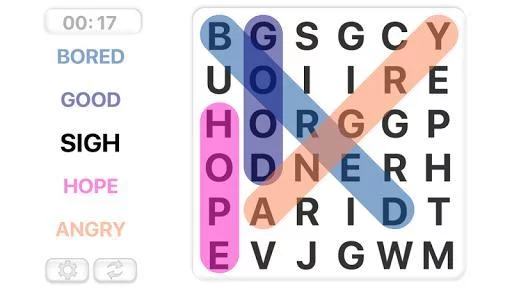 Изображение игры: Word Search Games in english