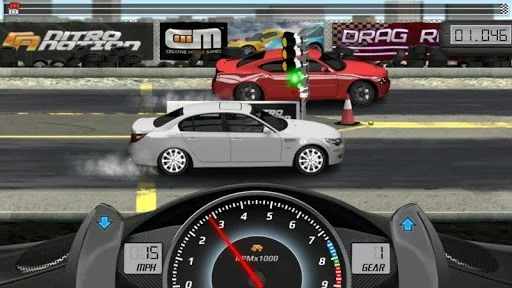 Изображение игры: Drag Racing
