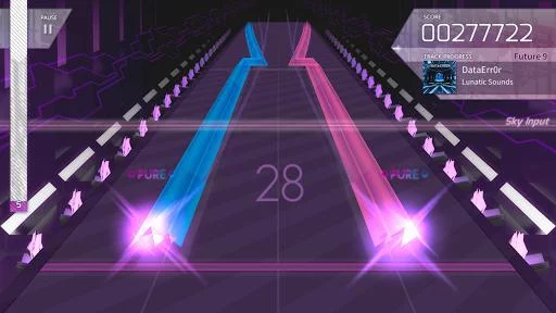 Изображение игры: Arcaea - New Dimension Rhythm Game