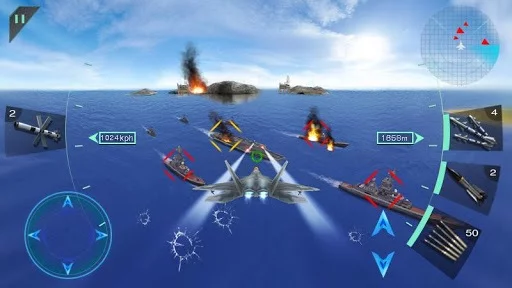 Изображение игры: Sky Fighters 3D