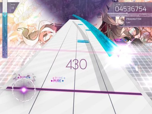 Изображение игры: Arcaea - New Dimension Rhythm Game