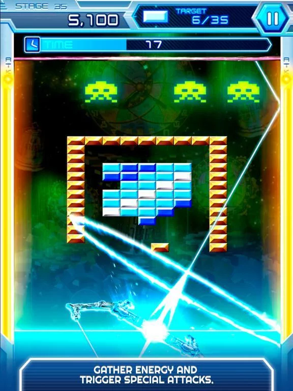 Изображение игры: Arkanoid vs Space Invaders