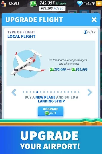 Изображение игры: Idle Airport Tycoon - Tourism Empire