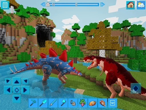 Изображение игры: DinoCraft Survive & Craft Pocket Edition