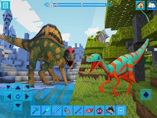 Изображение игры: DinoCraft Survive & Craft Pocket Edition