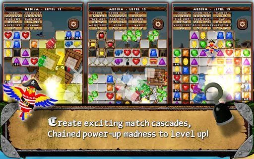 Изображение игры: Pirate Drops - Match three
