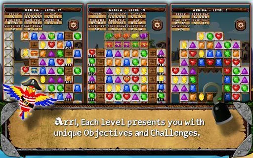 Изображение игры: Pirate Drops - Match three