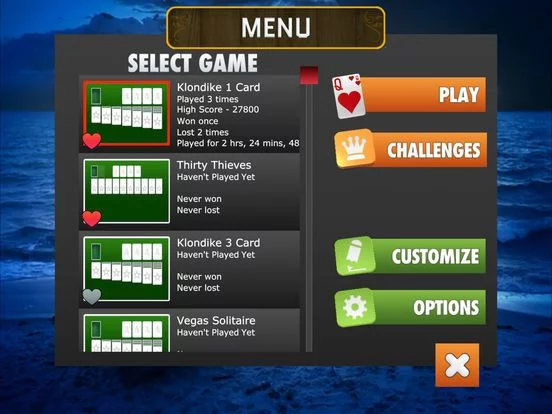 Изображение игры: Full Deck Pro Solitaire