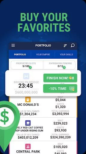 Изображение игры: Landlord Tycoon - Money Investing Idle with GPS