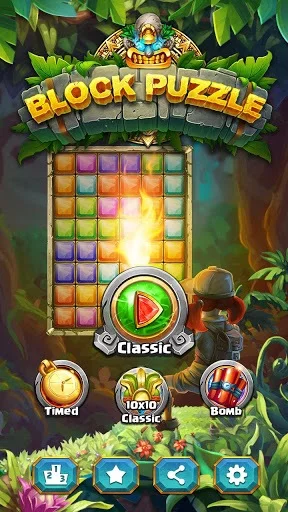 Изображение игры: Block Puzzle Jewel 2019