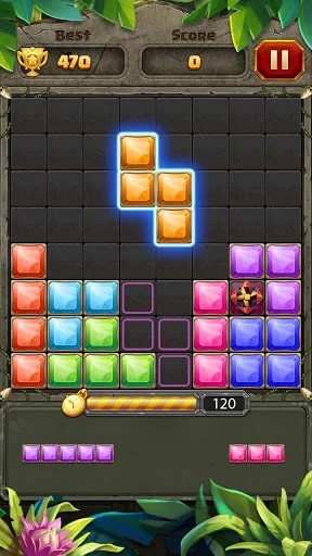 Изображение игры: Block Puzzle Jewel 2019