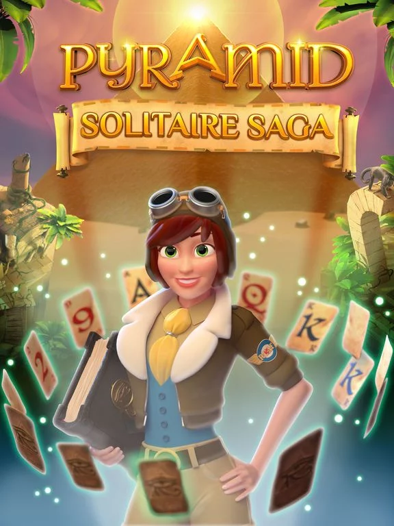 Изображение игры: Pyramid Solitaire Saga