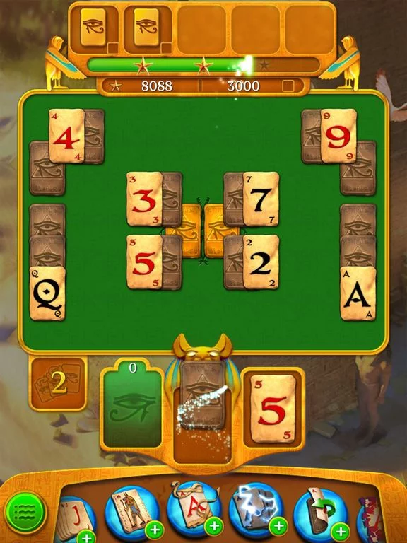Изображение игры: Pyramid Solitaire Saga