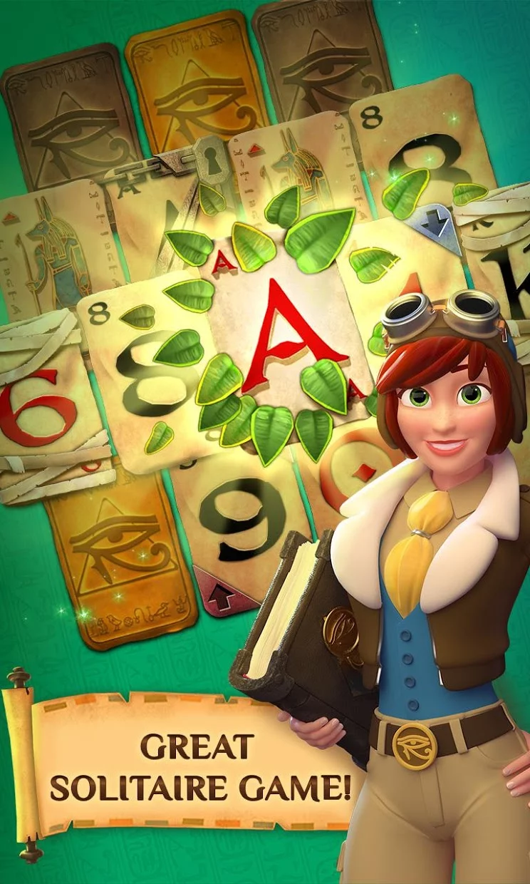 Изображение игры: Pyramid Solitaire Saga