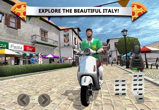 Изображение игры: Pizza Delivery: Driving Simulator