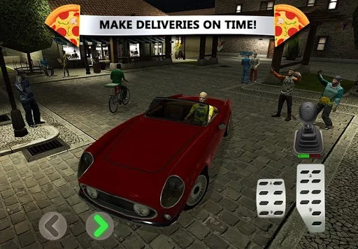 Изображение игры: Pizza Delivery: Driving Simulator