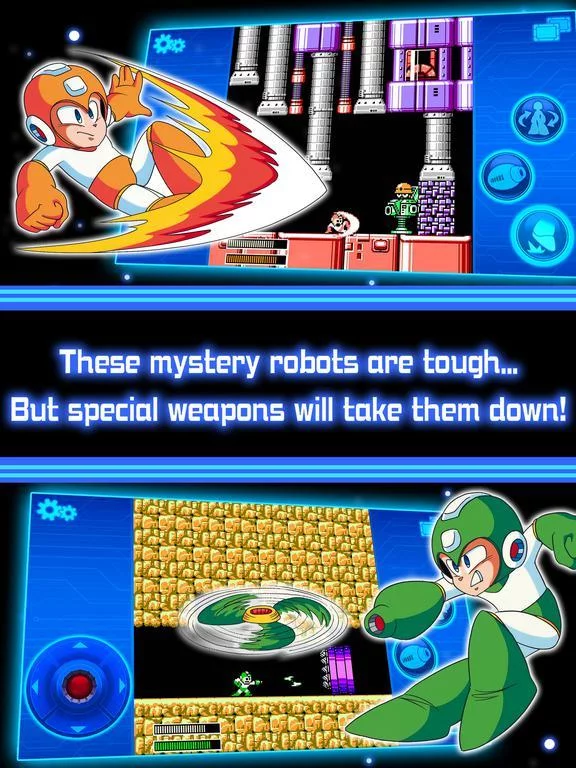 Изображение игры: MEGA MAN 5 MOBILE