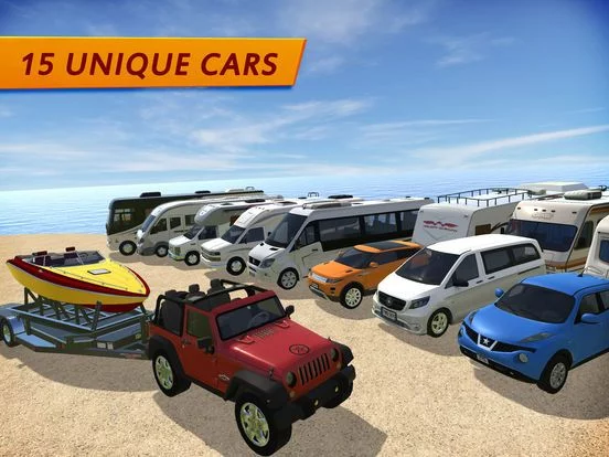 Изображение игры: Camper Van Beach Resort