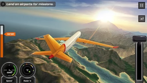 Изображение игры: Flight Pilot Simulator 3D Free