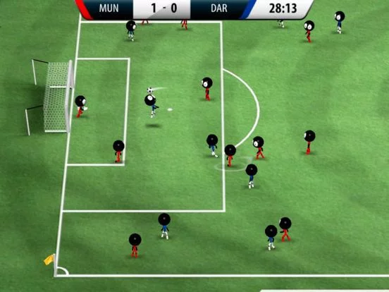 Изображение игры: Stickman Soccer 2016