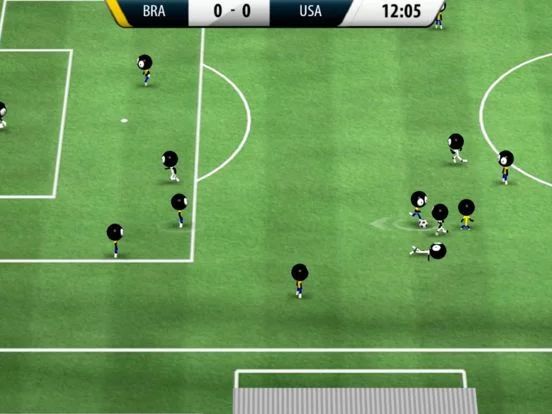Изображение игры: Stickman Soccer 2016