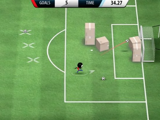 Изображение игры: Stickman Soccer 2016